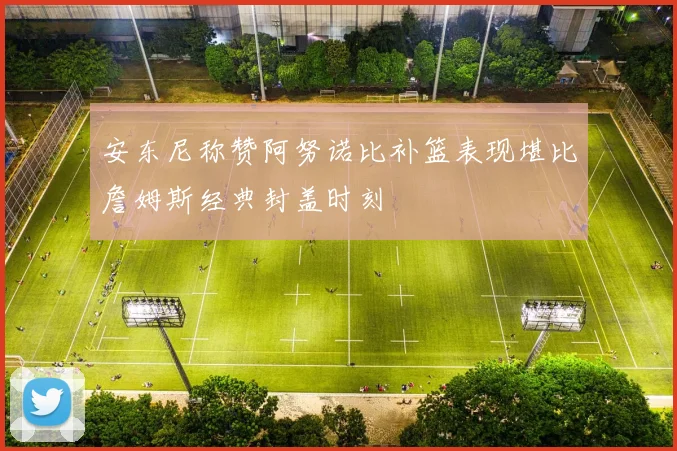 安东尼称赞阿努诺比补篮表现堪比詹姆斯经典封盖时刻
